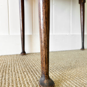 A Georgian Oak Console Table