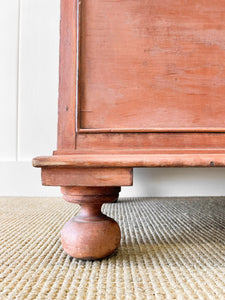 A 19th Century Painted English Chest of Drawers