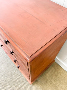 A 19th Century Painted English Chest of Drawers