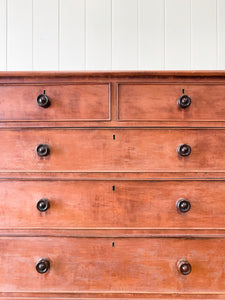 A 19th Century Painted English Chest of Drawers