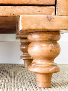 A 19th Century Bow Front English Chest of Drawers