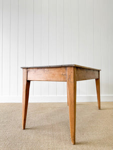 An English Country Pine Console or Work Table