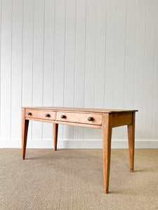 An English Country Pine Console or Work Table