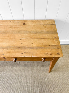 An English Country Pine Console or Work Table