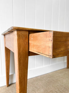 An English Country Pine Console or Work Table