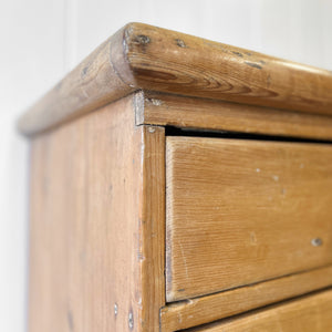 An English Country 6 Drawer Pine Buffet or Sideboard