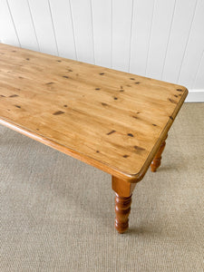 A Vintage English Country 6ft Dining Table