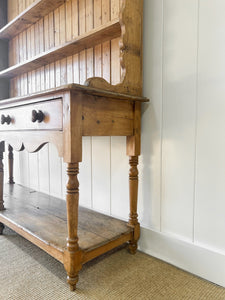 A Large 19th Century Welsh Pine Dresser