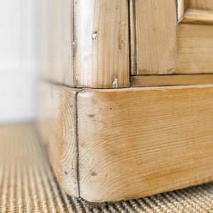 An Antique English Pine Sideboard c1890