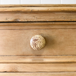 An Antique English Pine Sideboard c1890