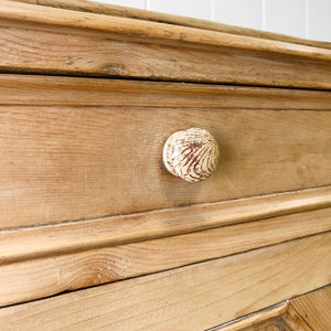 An Antique English Pine Sideboard c1890