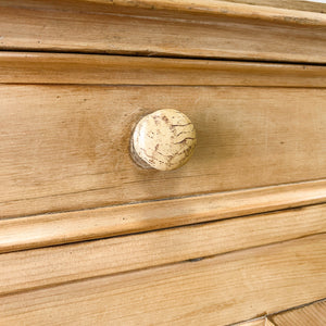 An Antique English Pine Sideboard c1890