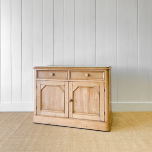 An Antique English Pine Sideboard c1890