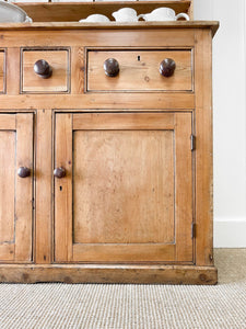 A 19th Century Pine Welsh Dresser or Cupboard