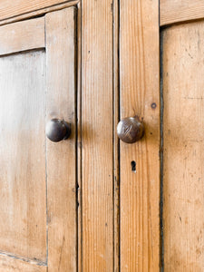 A 19th Century Pine Welsh Dresser or Cupboard