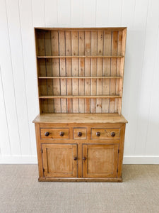 A 19th Century Pine Welsh Dresser or Cupboard