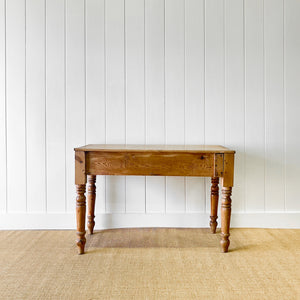 An Antique English Console Table