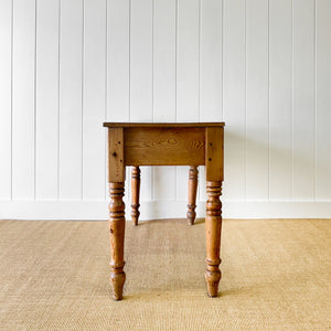 An Antique English Console Table