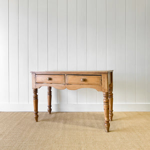 An Antique English Console Table