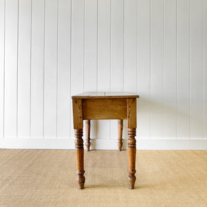 An Antique English Console Table