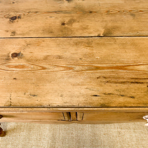 An Antique English Console Table