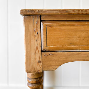 An Antique English Console Table