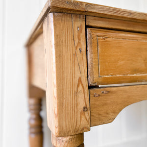 An Antique English Console Table