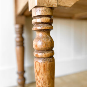 An Antique English Console Table