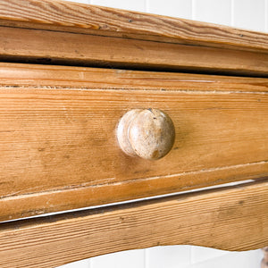 An Antique English Console Table