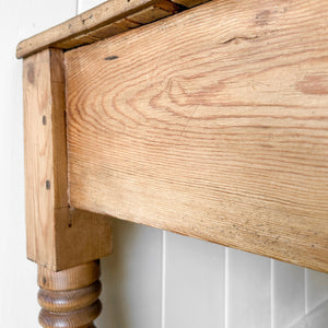 An Antique English Console Table