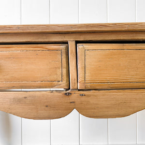 An Antique English Console Table