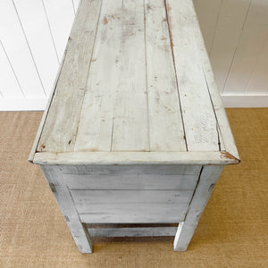 A 19th Century Rustic English Country Pantry Table