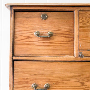 A 19th Century Scottish Pine Chest of Drawers/Dresser