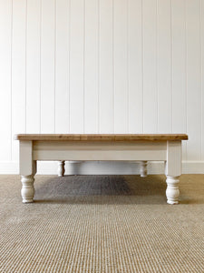 A English Country Pine Coffee Table