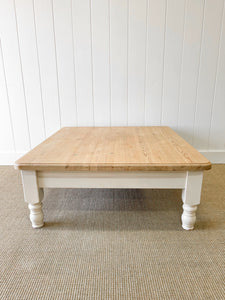 A English Country Pine Coffee Table