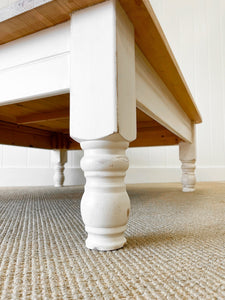 A English Country Pine Coffee Table