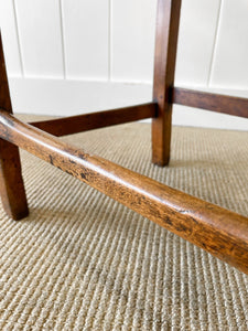 A George III Provincial Welsh Mahogany Side Chair