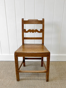 A George III Provincial Welsh Mahogany Side Chair