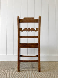 A George III Provincial Welsh Mahogany Side Chair