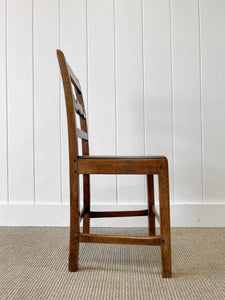 A George III Provincial Welsh Mahogany Side Chair