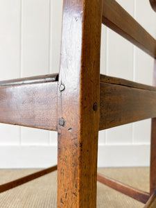 A George III Provincial Welsh Mahogany Side Chair