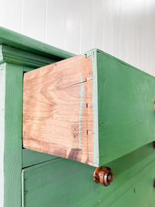 A Large Pine Chest of Drawers Dresser c1890