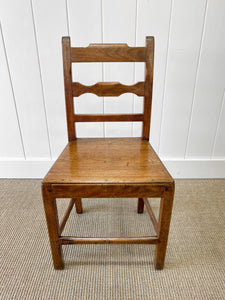 A George III Provincial Welsh Mahogany Side Chair