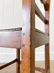 A George III Provincial Welsh Mahogany Side Chair