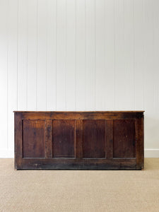 A 19th Century English Bank of Drawers Sideboard