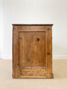 A 19th Century English Bank of Drawers Sideboard