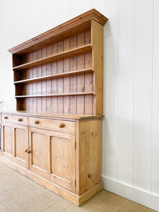 A 19th Century Pine Welsh Dresser or Cupboard