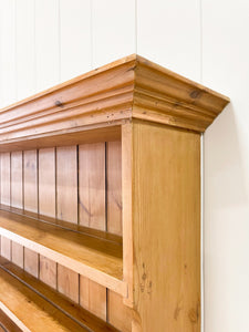 A 19th Century Pine Welsh Dresser or Cupboard