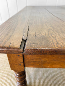 A English Oak Country Made Coffee Table