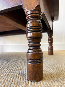 A English Oak Country Made Coffee Table